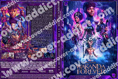 Black Panther: Wakanda Forever (2022) DVD Cover design dvd dvdcover dvdcustomcover movieposter photoshop