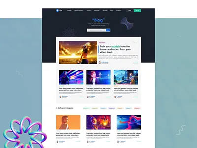 Blog Web UI Design article blog blog page blog posts blogger category dark design footer header landing page light newest news post ui ui design uiux design web website