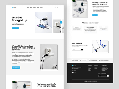 Kinea Website Design branding design graphic design illustration typography ui ux vector