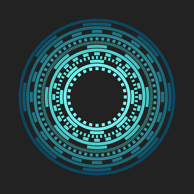 Circles circles pattern rings