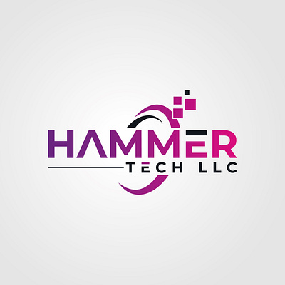 Hammer-Tech-LLC Logo Design 3d animation background banner design for youtube bdesign branding creative tech logo design graphic design illustration it business it logo logo logo maker modern it logo motion graphics tach take tech tech logo ui