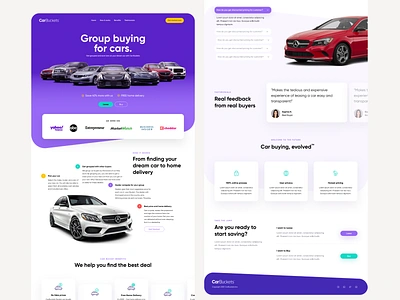 Desktop and Mobile version app cards cars clean desktop version flat header hero landing page layout mobile responsive ui uid user experience ux web