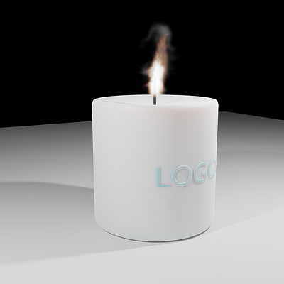 Simple candle production 3d modeling blender