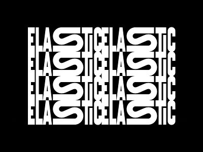 Elastic behance branding bruno silva brunosilva.design design dribbble elastic graphic design illustration logo logo animation logotype motion portugal print s symbol typography vector