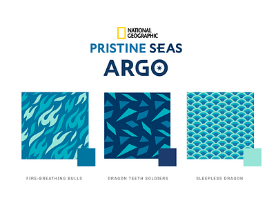 Pristine Seas Patterns argo argonauts blue branding design graphic design greek greek myth illustration jason myth mythological nautical ocean pattern pattern design vector