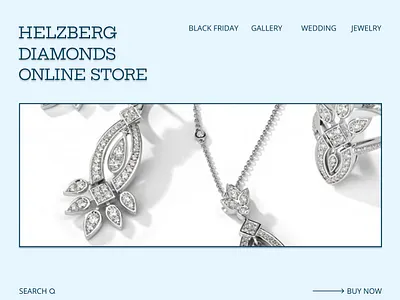 jewelry online store branding design jewelry logo product design ui vector webdesign website