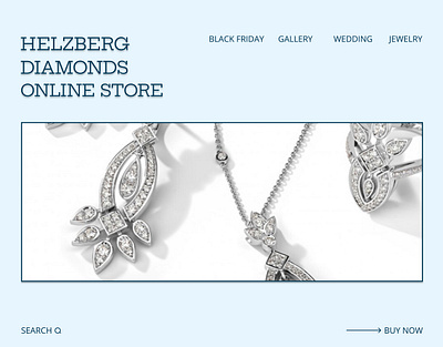 jewelry online store branding design jewelry logo product design ui vector webdesign website