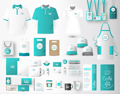 Aplicación de Manual de Identidad branding design graphic design illustration logo vector