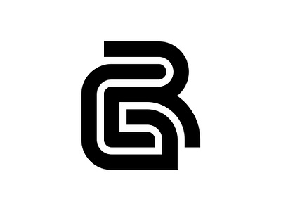GR brand branding creative design gr gr logo gr monogram icon identity letter lettering logo logotype mark minimal minimalist monogram simple symbol typography
