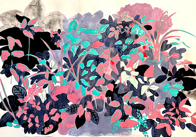 hakone winter graphic design illustration textile wallpaper