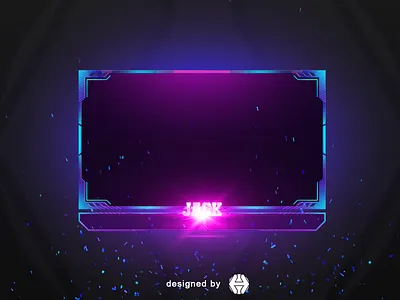 Face cam overlay branding camoverlay design esports facecam twitch twitchoverlay youtube youtubeoverlay