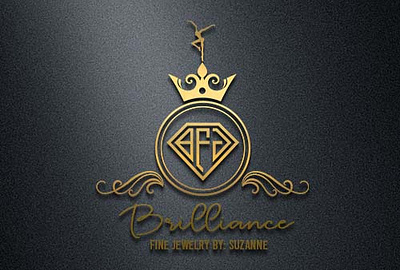 Brilliance Fine Jewelry - Headers branding design graphic design illustration logo vector