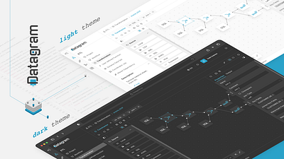 Environment for developing data transformation processes adaptive business components design illustration interface ui ux
