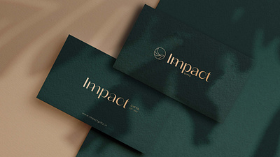 Impact Gifts Identity Design branding design gifting graphic design identity ligature logo typography