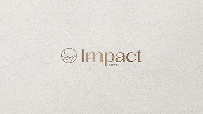 Impact Gifts - Identity Design branding design graphic design logo typography