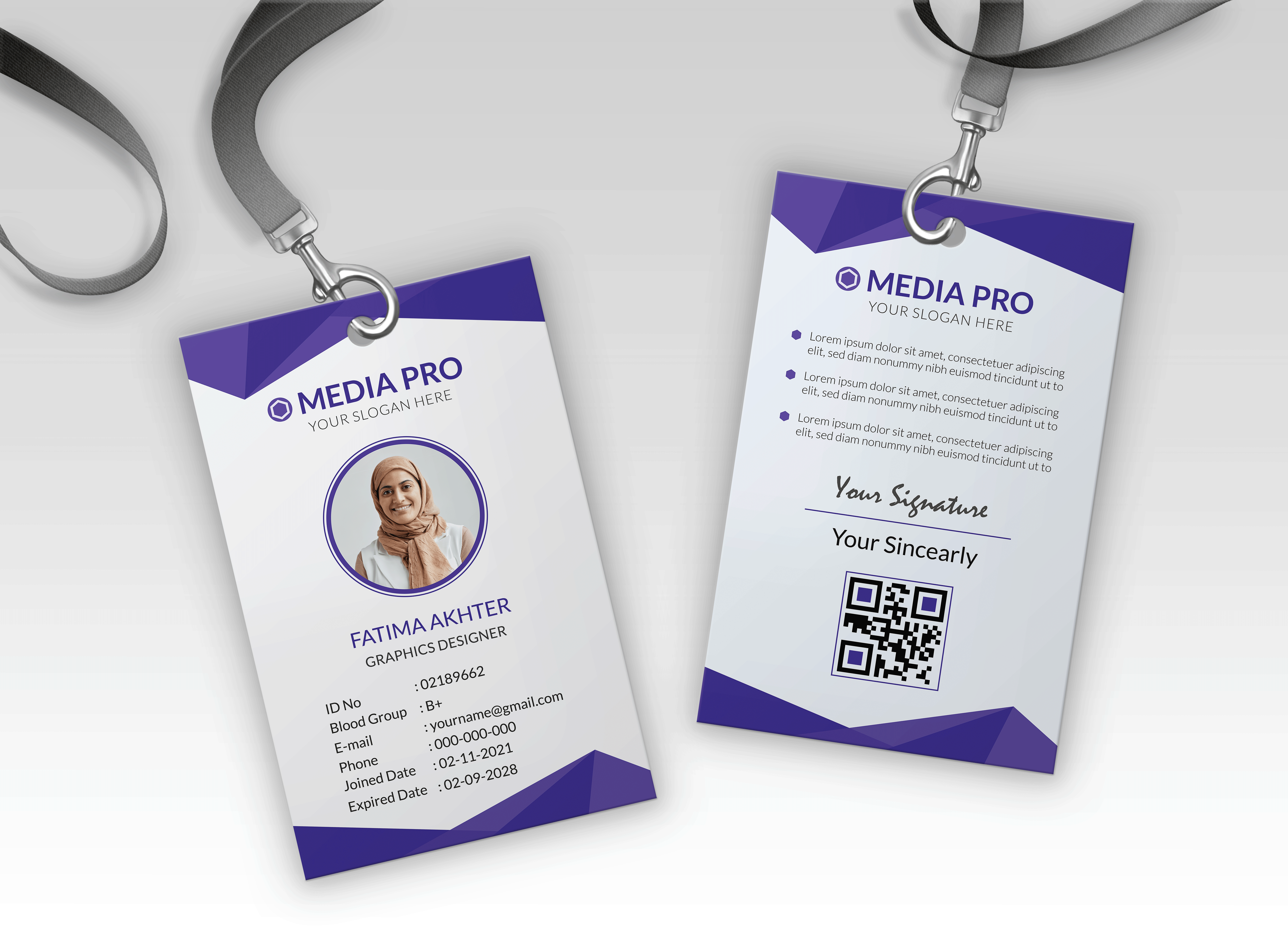 Business ID Card Design brand identity branding business card business id card card design corporate id card design graphic design id card post card print design stationary visiting card