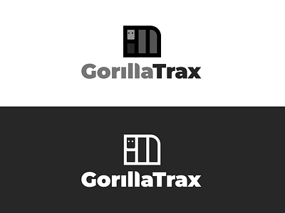 GorillaTrax - Logo & Icon animal animal icon brand design brand identity branding design geometric gorilla icon icon design illustration logo logo design