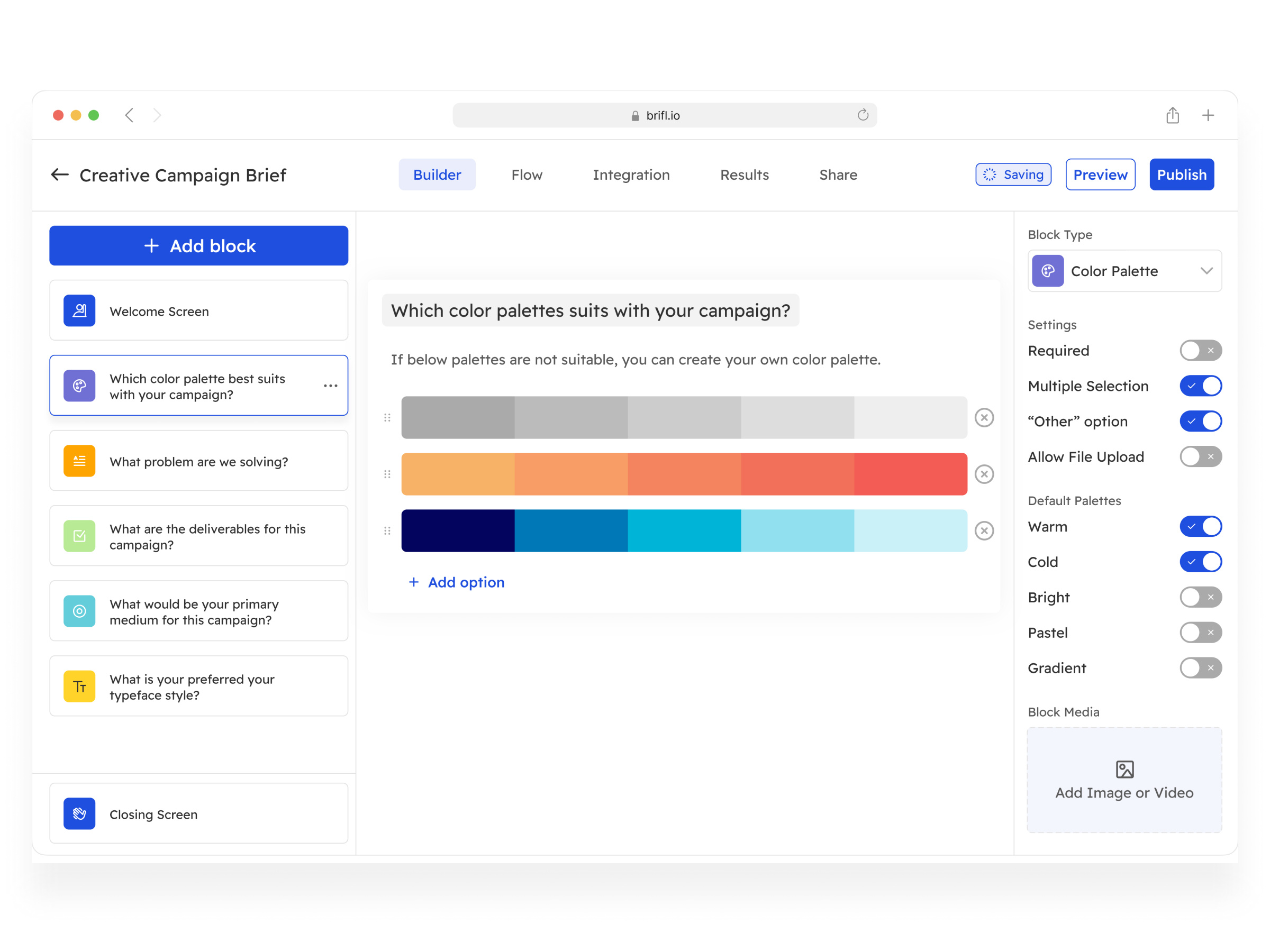 brifl | open-source form application landing page form application landing page open source product design ui ui design ui ux user experience design user interface design web design