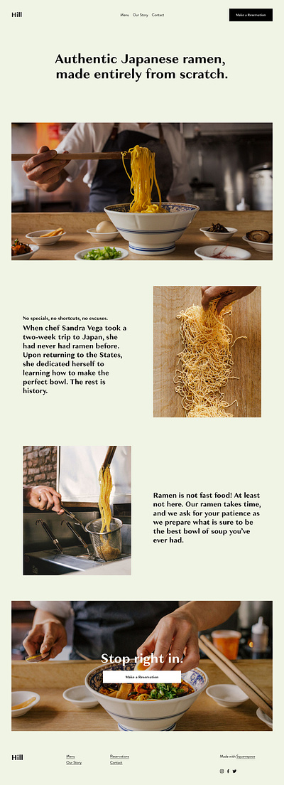 Hill - Website Template - Squarespace app art blog concept design graphic design online store photography squarespace squarespace design squarespace template template theme ui ui design ux ux design web design web development website