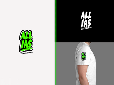 Artist logo artist branding colors design graffiti graphic design green identity identité graphique logo logo design street art