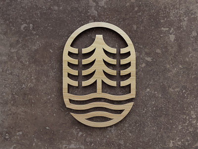 Forest Tree Logo Template brand design forest logo forest tree logo identity illustration logo logo design logotype monogram nature logo simple form template tree logo wood logo