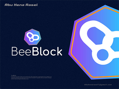 BeeBlock Logo Design Brand Identity blockchain blockchain redesign brand identity branding design conceptual logo creative logo crypto logo for hire crypto redesign design digital logo logo logo design logo designer for hire logos looking logo deisgner meaningful logo minimalist logo modern logo need cryptocurrency need logo