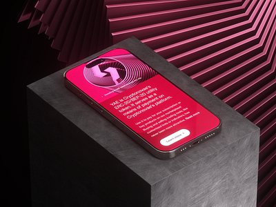Cryptonovae - mobile blockchain crypto mobile ui