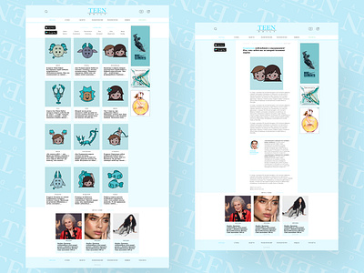 Social web platform branding celebrity design diary homepage horoscope influence interview landing magazine news popular social stars story teenagers tranding ui ux web