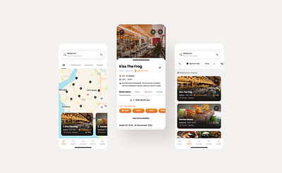 Gluten-Free Restaurant Finder app casestudy gluten free illustration onboarding product design ui ux