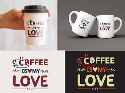 COFFEE DESIGN branding coffee coffeedesign coffeelove coffeelover coffeewithmylife coffeewithwinter creativedesign graphic illustration loves modern mugdesign professional text unique vector winter
