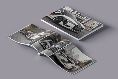 Audi A3 • Photo Book branding design graphic design typography