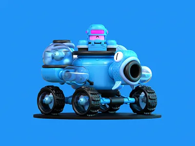 Retrowaver #4 3d blender colors cute design illustration light retrowave