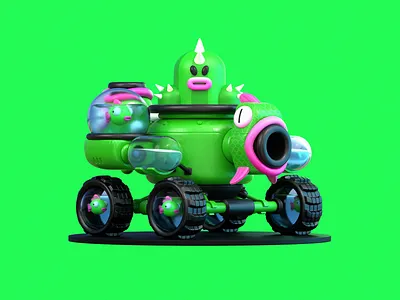 Retrowaver #3 3d blender colors cute design illustration light retrowave