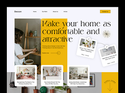 Interior Design Header Interface architecture architecture design bitmate studio classic creative design home home decor home page interior architecture interior design interiors room ui uidesign ux web web design website website design