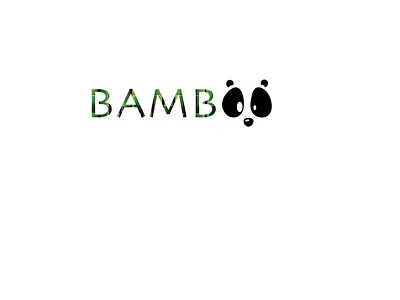 Bamboo Logo - Day 3 adobe illustrator bamboo logo bamboo panda logo branding design designing illustration illustrator logo logo design panda logo ui