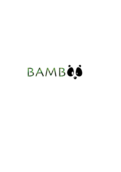 Bamboo Logo - Day 3 adobe illustrator bamboo logo bamboo panda logo branding design designing illustration illustrator logo logo design panda logo ui