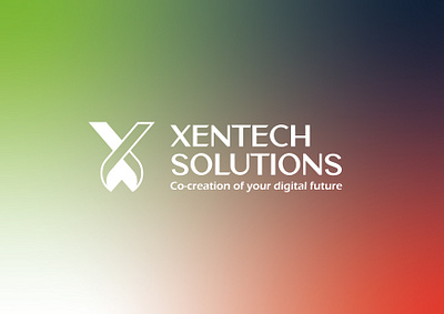 xentech solutions design logo