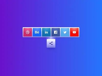 Social share icon branding chile dailyui design graphic design social media ui ux vector