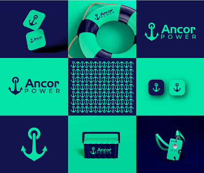 Ancor Power logo Design ancorlogo ancorpowerlogo branding designalogo logo logoconceptdesign logodesign logodesigner logoideas logotype