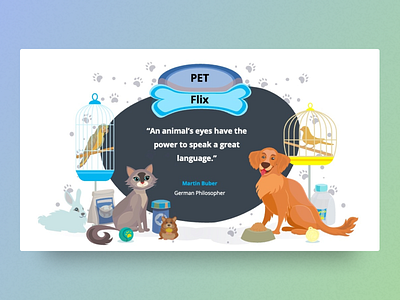 Pet Flix Our Message business care creative design dog graphic design healthcare illustration infographic pet powerpoint powerpoint template presentation