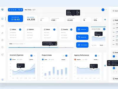 WAIO Dashboard Interface dashboard interface logo ui uiux user experience user interface ux