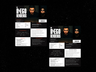 CV - Concept Art black and white branding composition cv design design art graphic design layout photography portfolio strategic design texture