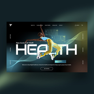 VS Health Ui Design Concept design graphic design photography ui ui design ux ux design web design web designer