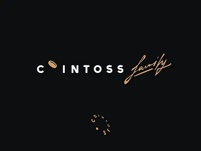 Cointoss artist brand branding coin countess design family font identity illustration letter logo logotype monogram point rap star