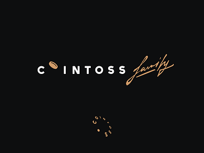 Cointoss artist brand branding coin countess design family font identity illustration letter logo logotype monogram point rap star