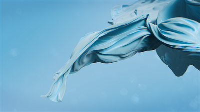Soft touch 3d animation c4d cg cloth design motion graphics