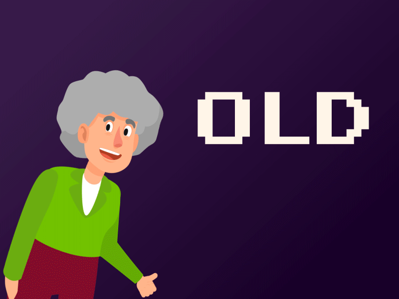 Oldies animation motion