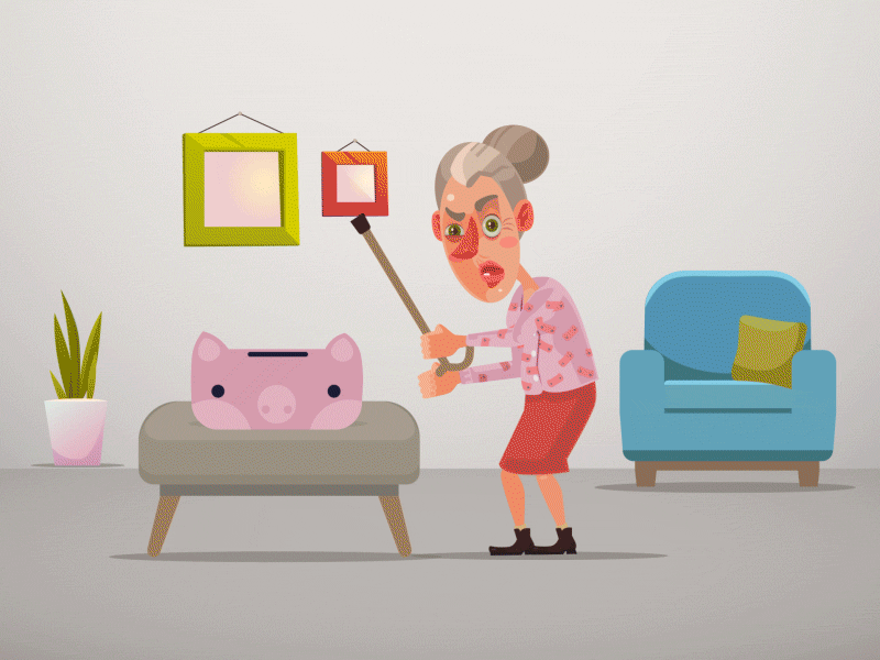 Granny animation motion