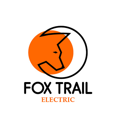 Fox trail electrics animal logo app branding creative design fox logo graphic design illustration logo logo folio logofolio 2022 minimalist modern logo design portfolio ui