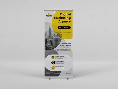 Corporate roll up banner design 3d animation app best t shirt branding business t shirt corporate roll up banner design event t shirt graphic design illustration logo motion graphics ui